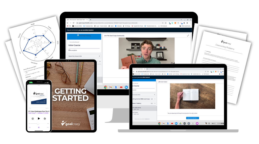 Goal Crazy Free Training Mockup